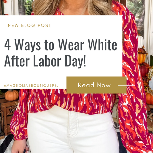 4 Tops to Wear with White Jeans this Fall