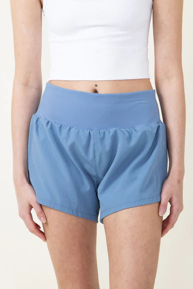 These Simply Southern Tech Shorts in Blue
