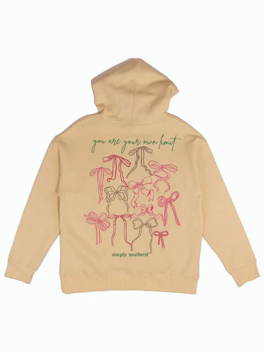 Girls Bow Hoodie