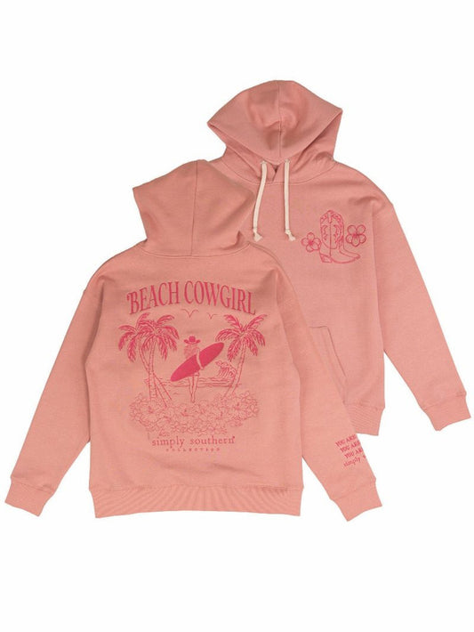 Girls Beach Cowgirl Hoodie