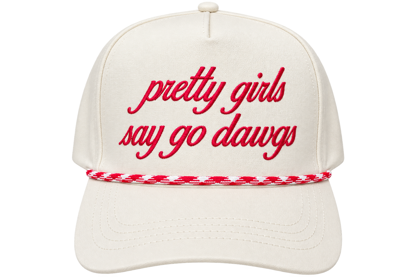 Pretty Girls Say Go Dawgs Trucker Hat