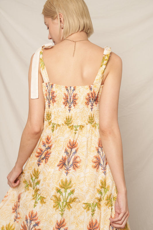 Summer Mood Printed Maxi