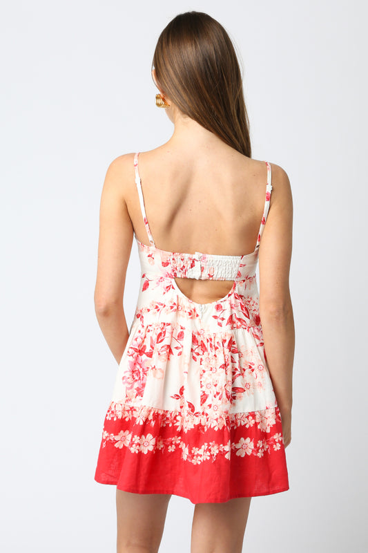 Cherry Blossom Mini Dress