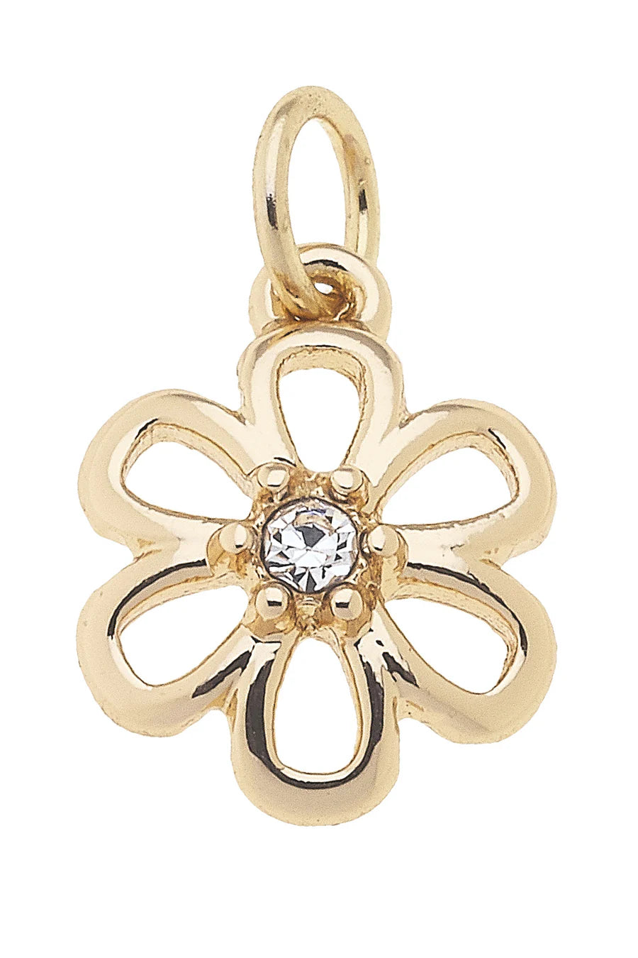 Open Flower Charm