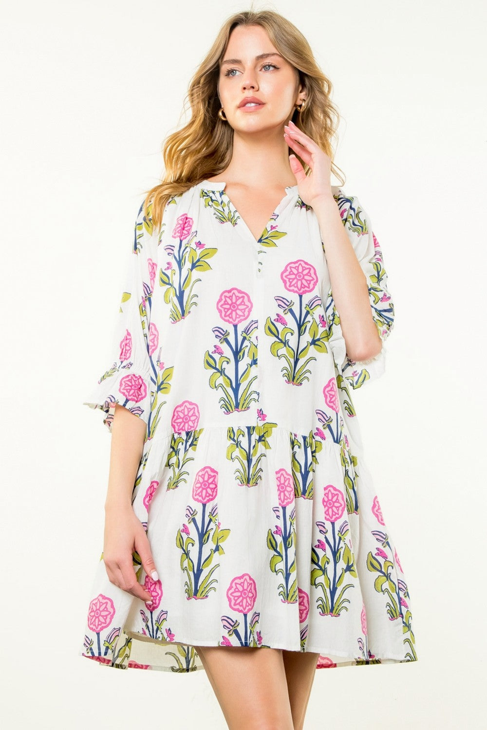 Field Of Flowers Mini Dress