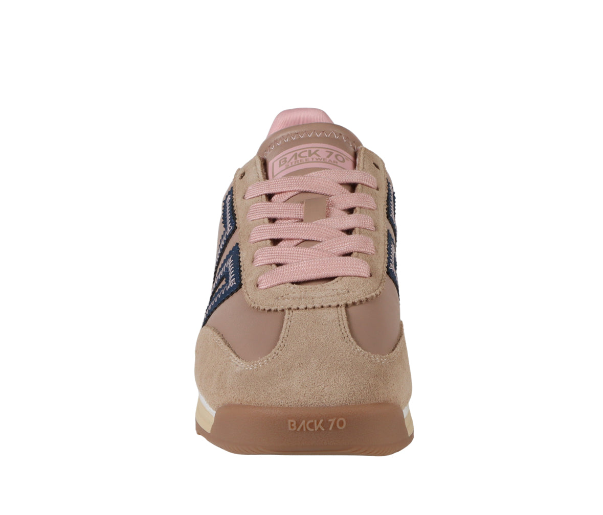 Back 70 Barkley Jogger in Camel/Navy/Pink