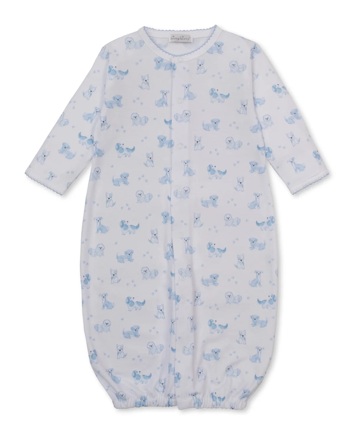 Kissy Kissy Puppy Paws Blue Convertible Gown