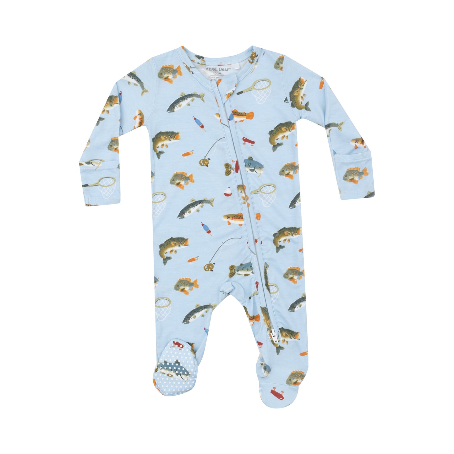 Angel Dear Fishing 2 Way Zipper Footie