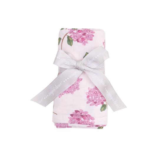 Angel Dear Hydrangeas Swaddle Blanket