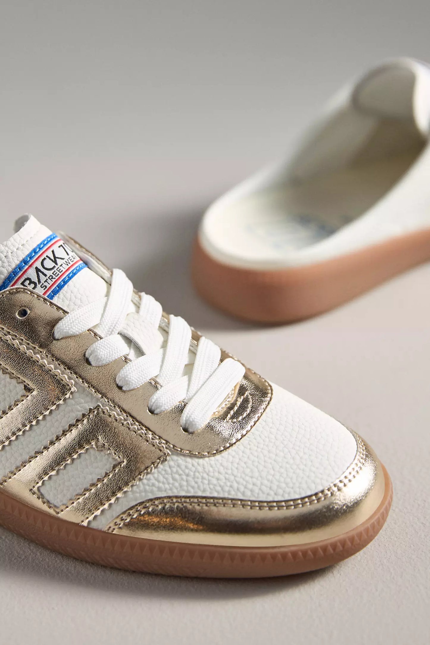 Back 70 Easter in Gold Backless Sneaker
