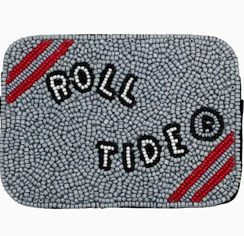 Alabama Beaded Card Holder