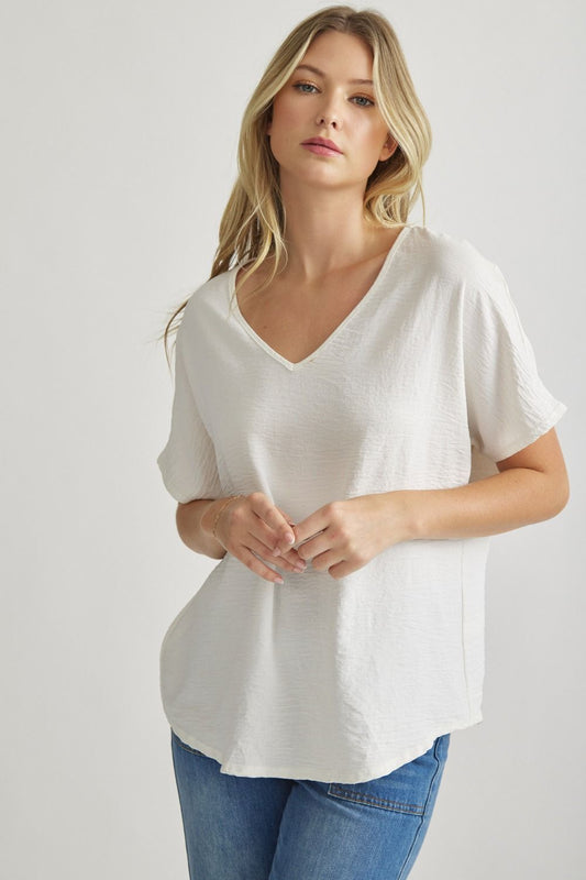 Amy Top Off White