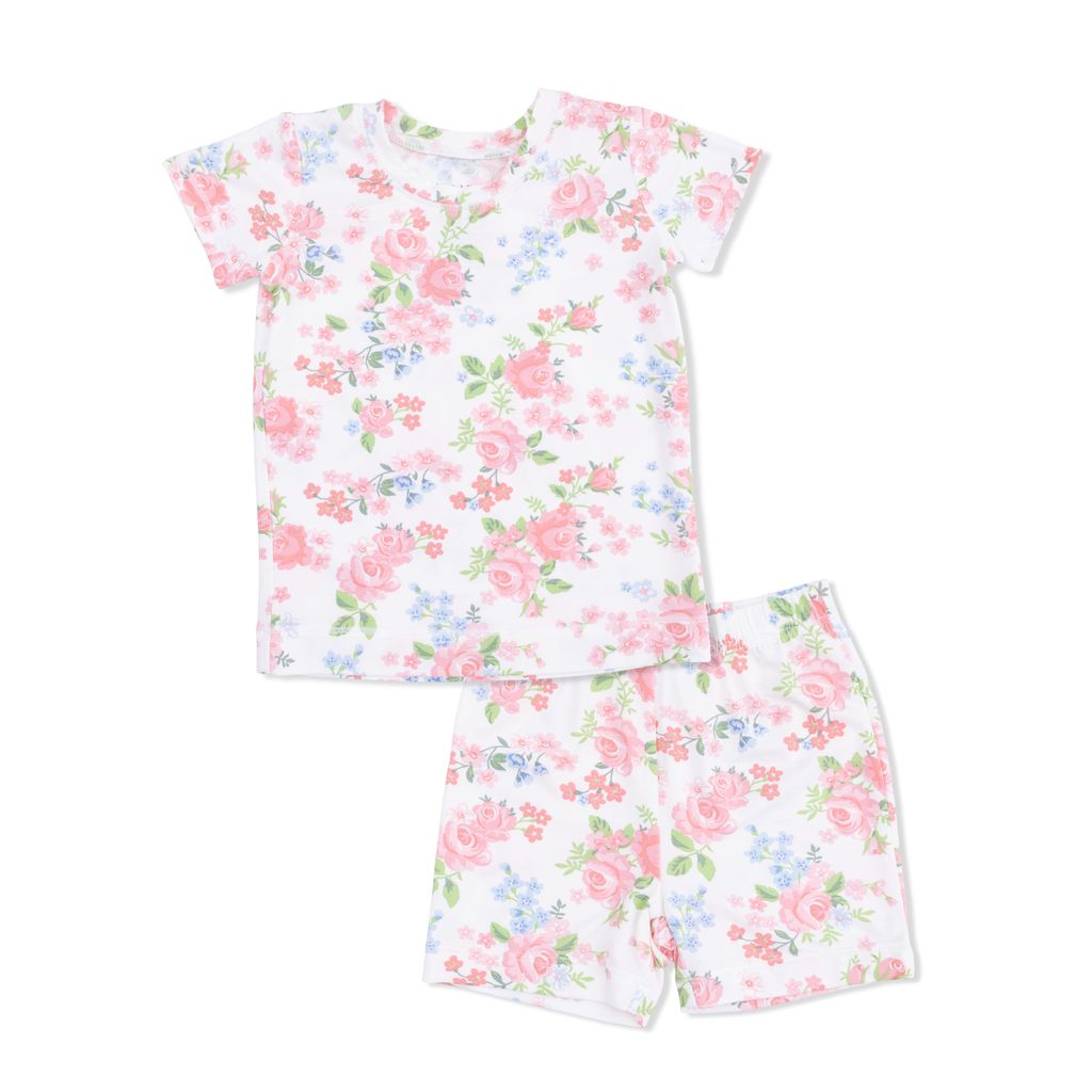 Angel Dear Cute Little Roses Loungewear Short Set