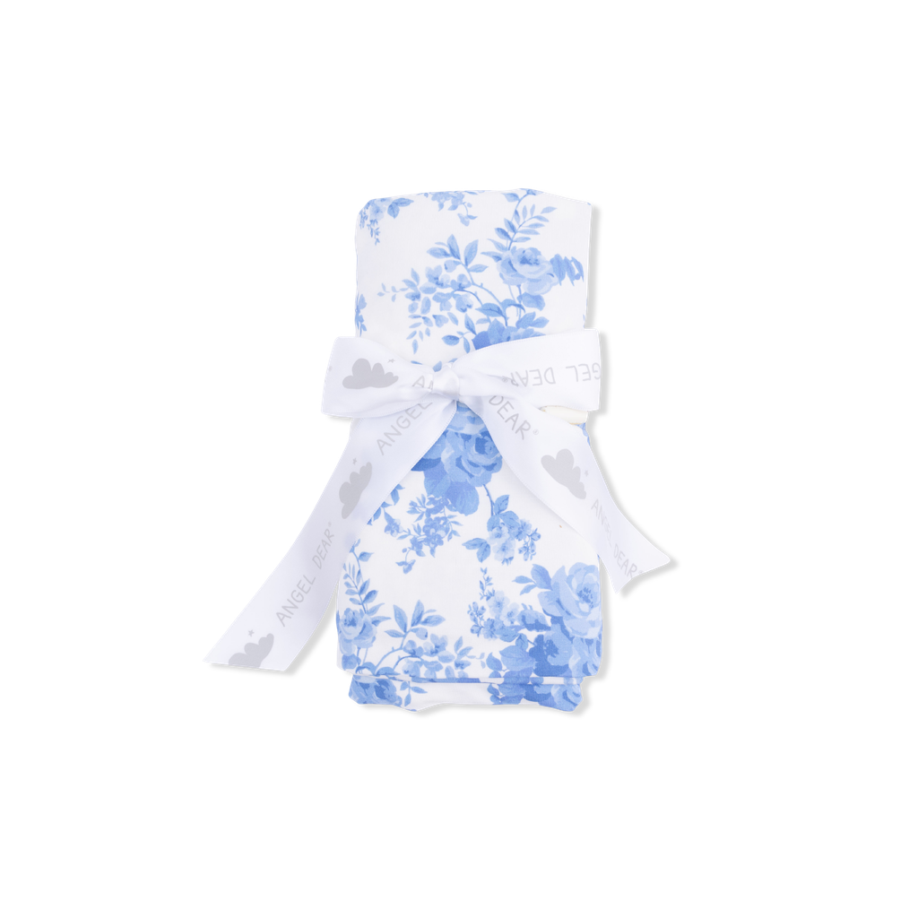Angel Dear Dream Cottage Floral Swaddle Blanket