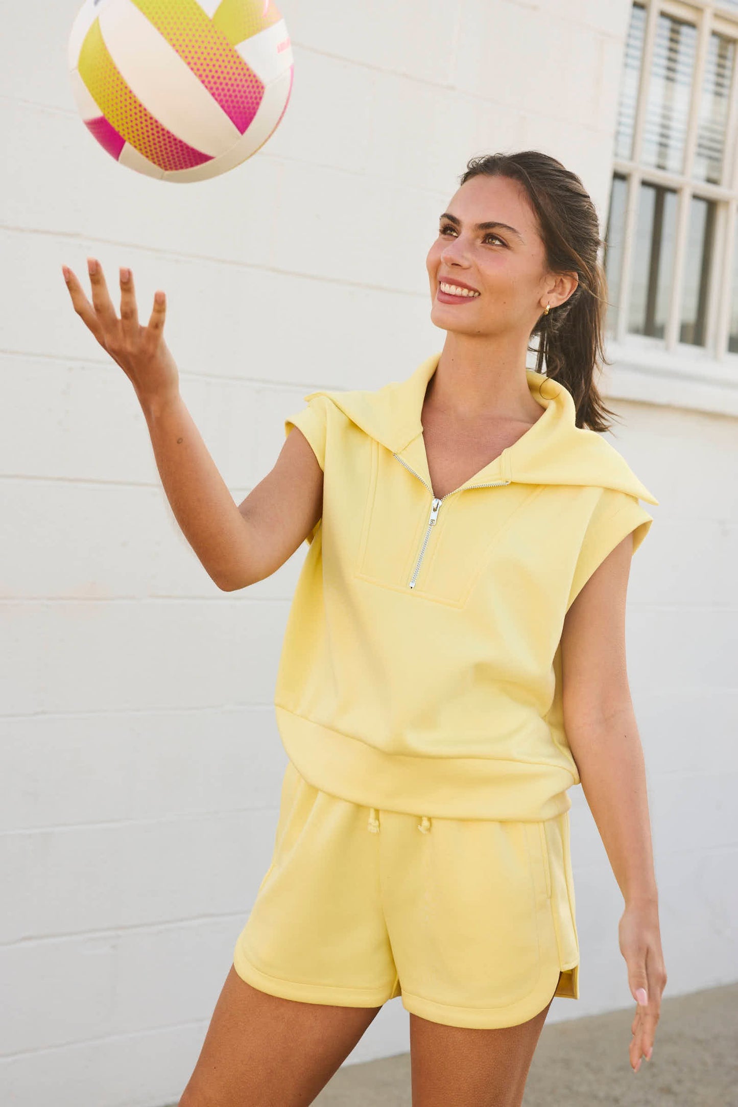 Blake Short Set In Light Yellow