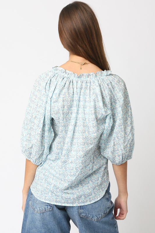 Blues In Bloom Alena Top