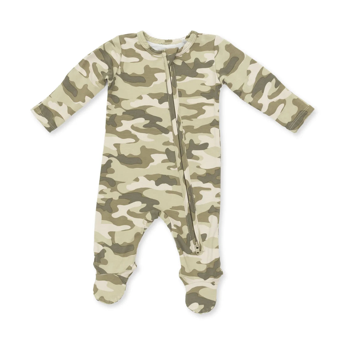 Angel Dear Camo 2 Way Zipper Footie