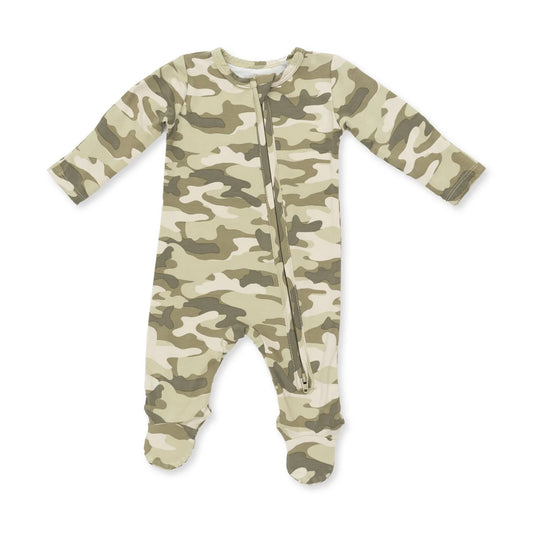 Angel Dear Camo 2 Way Zipper Footie