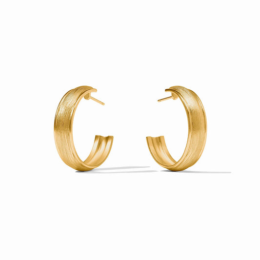 Julie Vos Cobblestone Hoop Medium