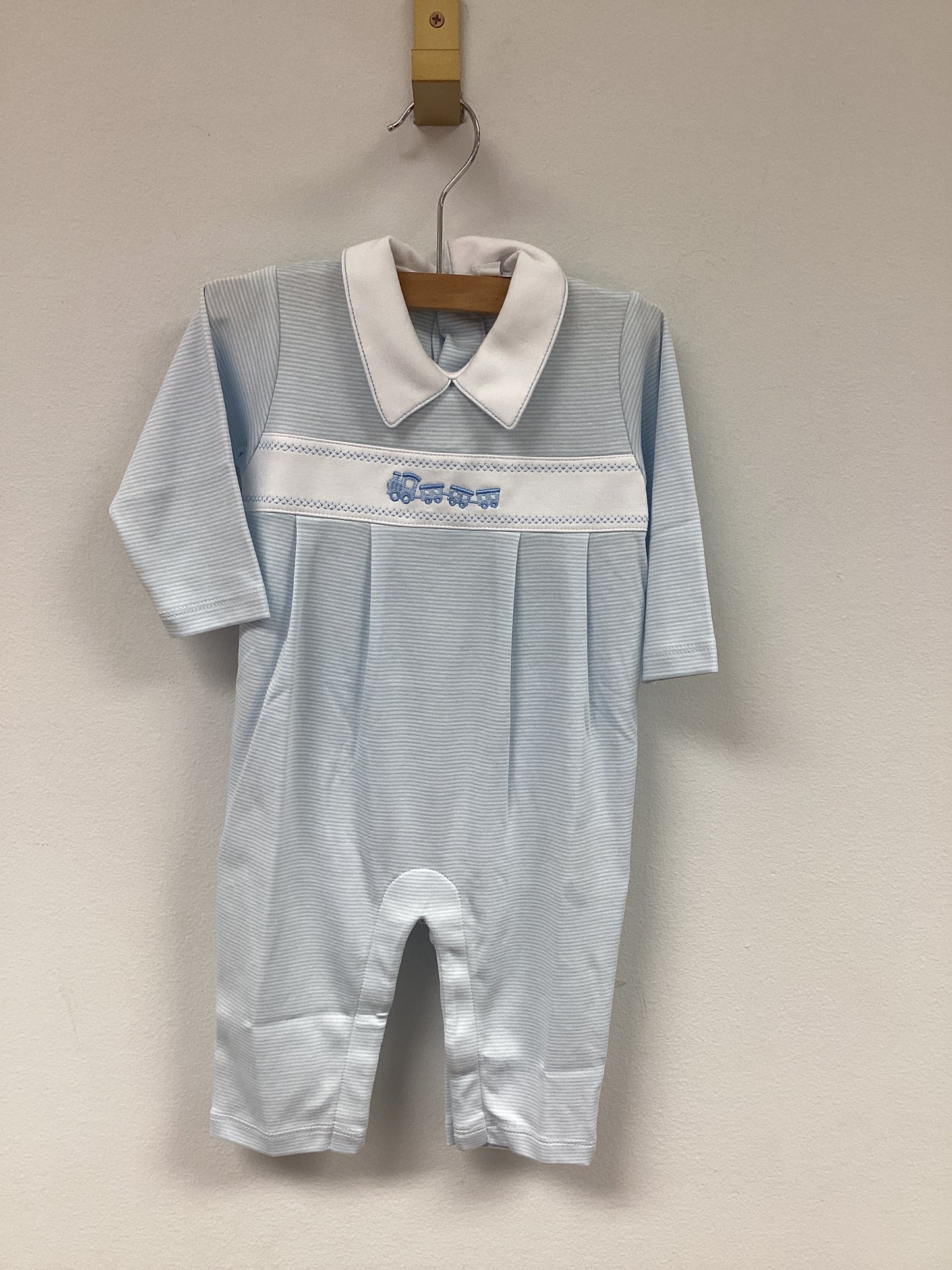 Kissy Kissy Classic Treasures Playsuit In Light Blue