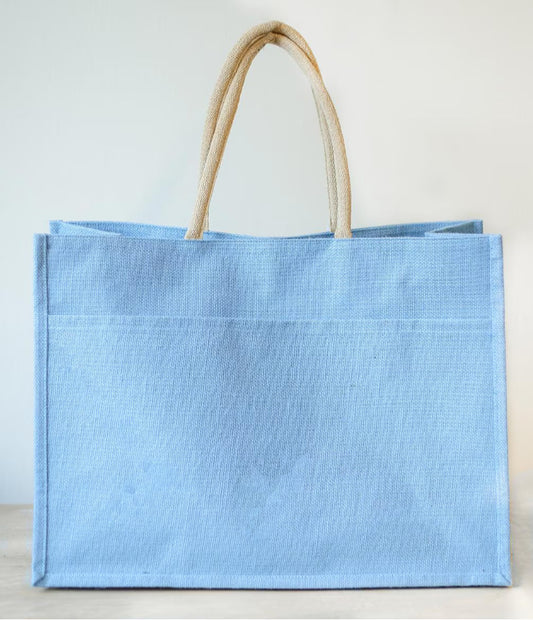 Jute Pocket Tote