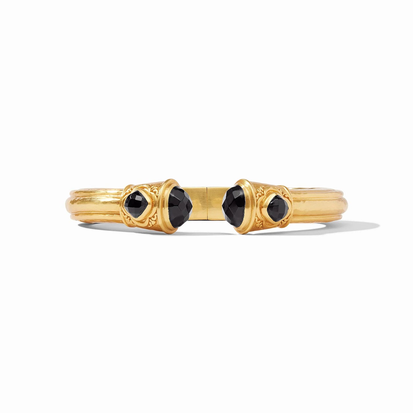 Julie Vos Astor Demi Cuff Obsidian Black