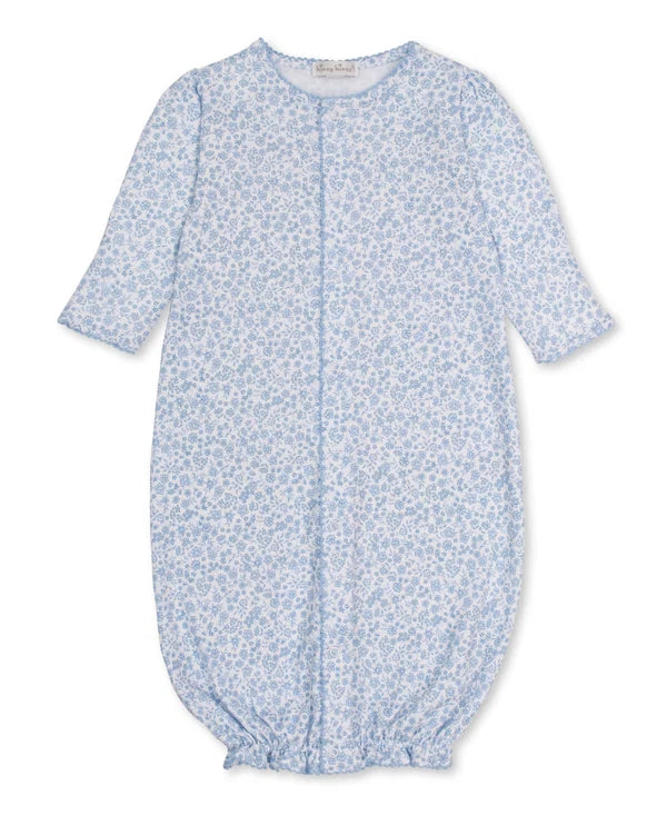 Kissy Kissy Fall Blooms Blue Convertible Gown