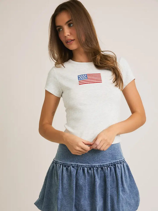Flag Short Sleeve T-Shirt