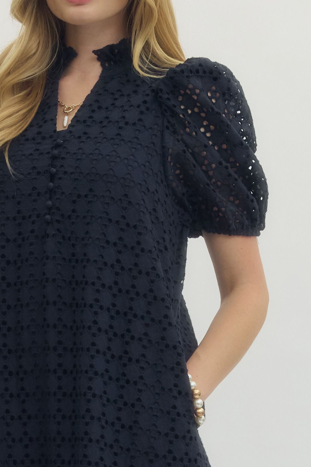 Freshly Picked Midi Dress In Navy