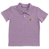 Itsy Bitsy Game Day Polo in Purple