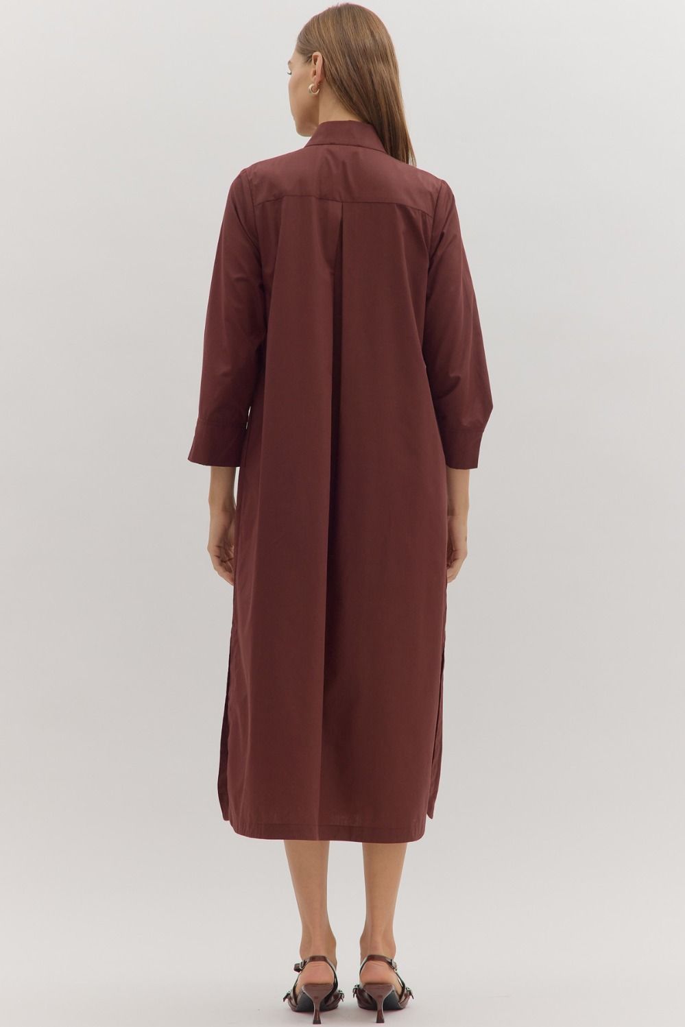 Go Getter Midi In Merlot