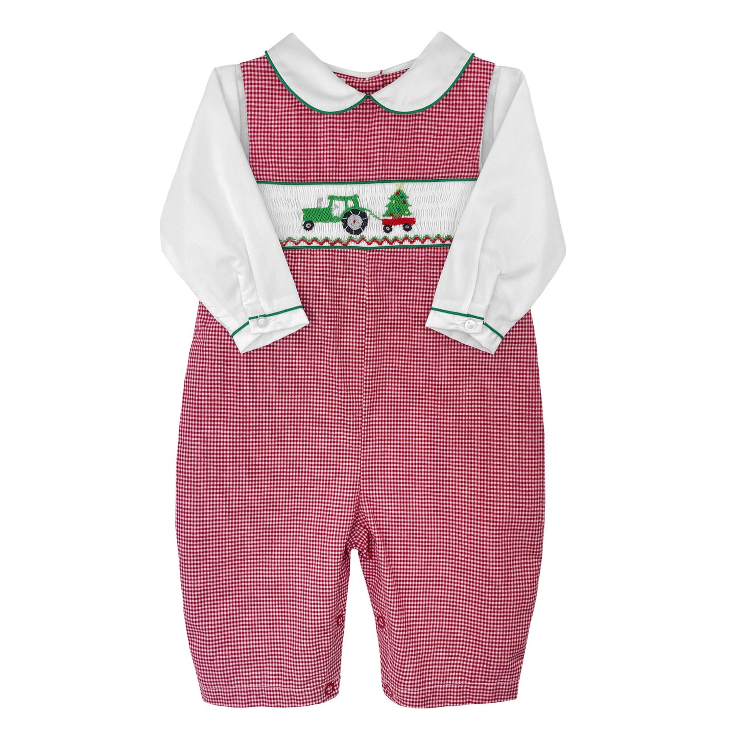 Petit Ami Tractor Pull Christmas Longall