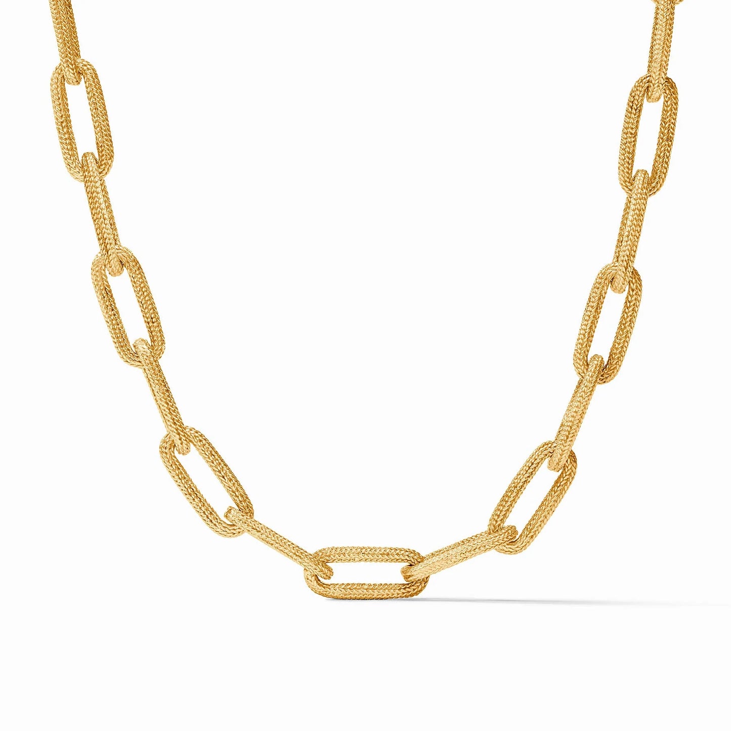 Julie Vos Chevalier Paperclip Link Necklace