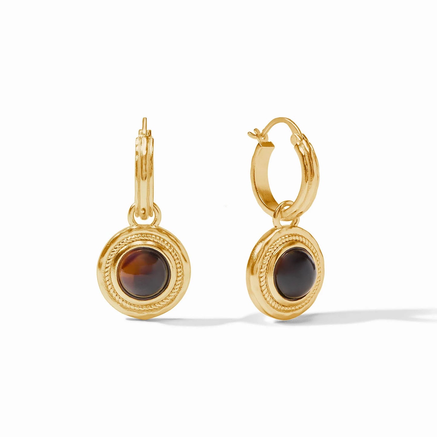 Julie Vos Madison 6 In 1 Charm Earring Tortoise Shell