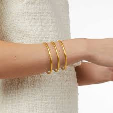 Julie Vos Havana Demi Bangle Medium