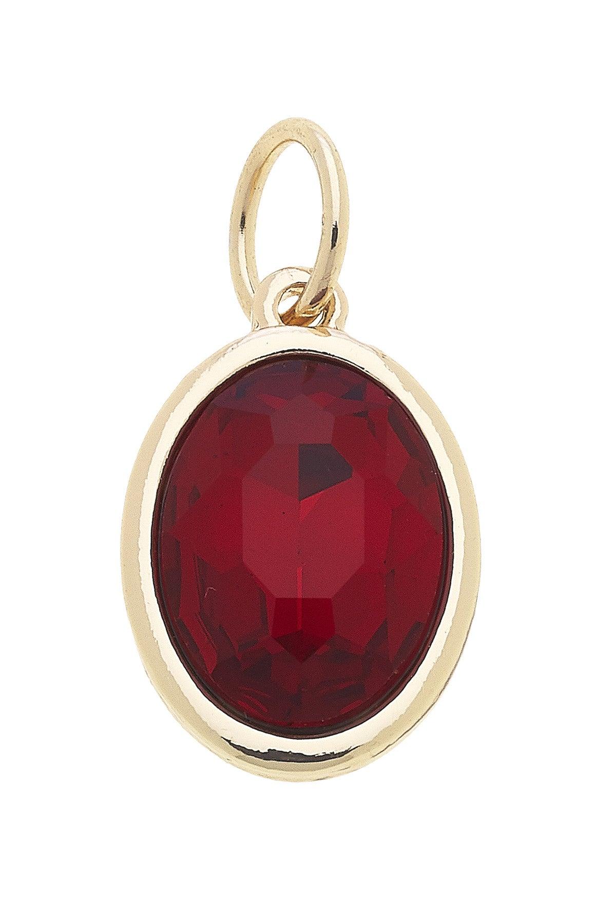 January Birth Stone Charm