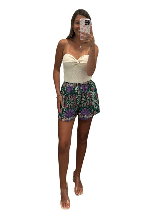 Purple Bloom Shorts