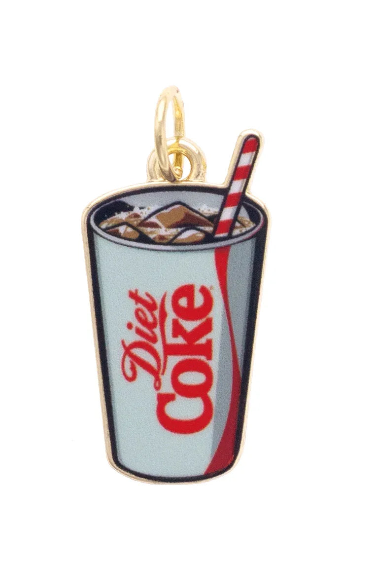 Diet Coke Fountain Drink Charm