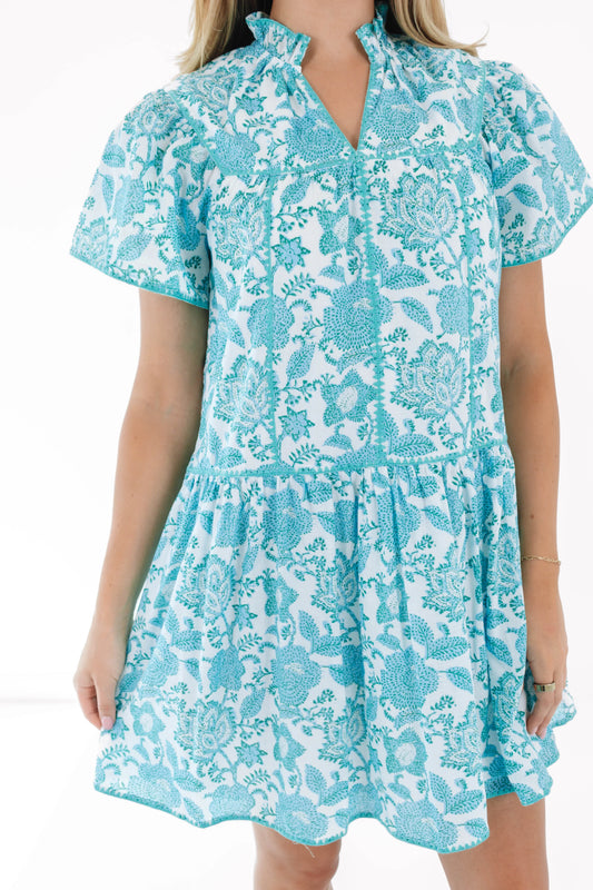 J. Marie Nina V Neck Dress