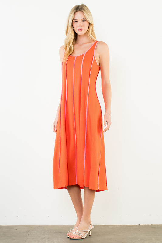 Sunkist Stripe Dress
