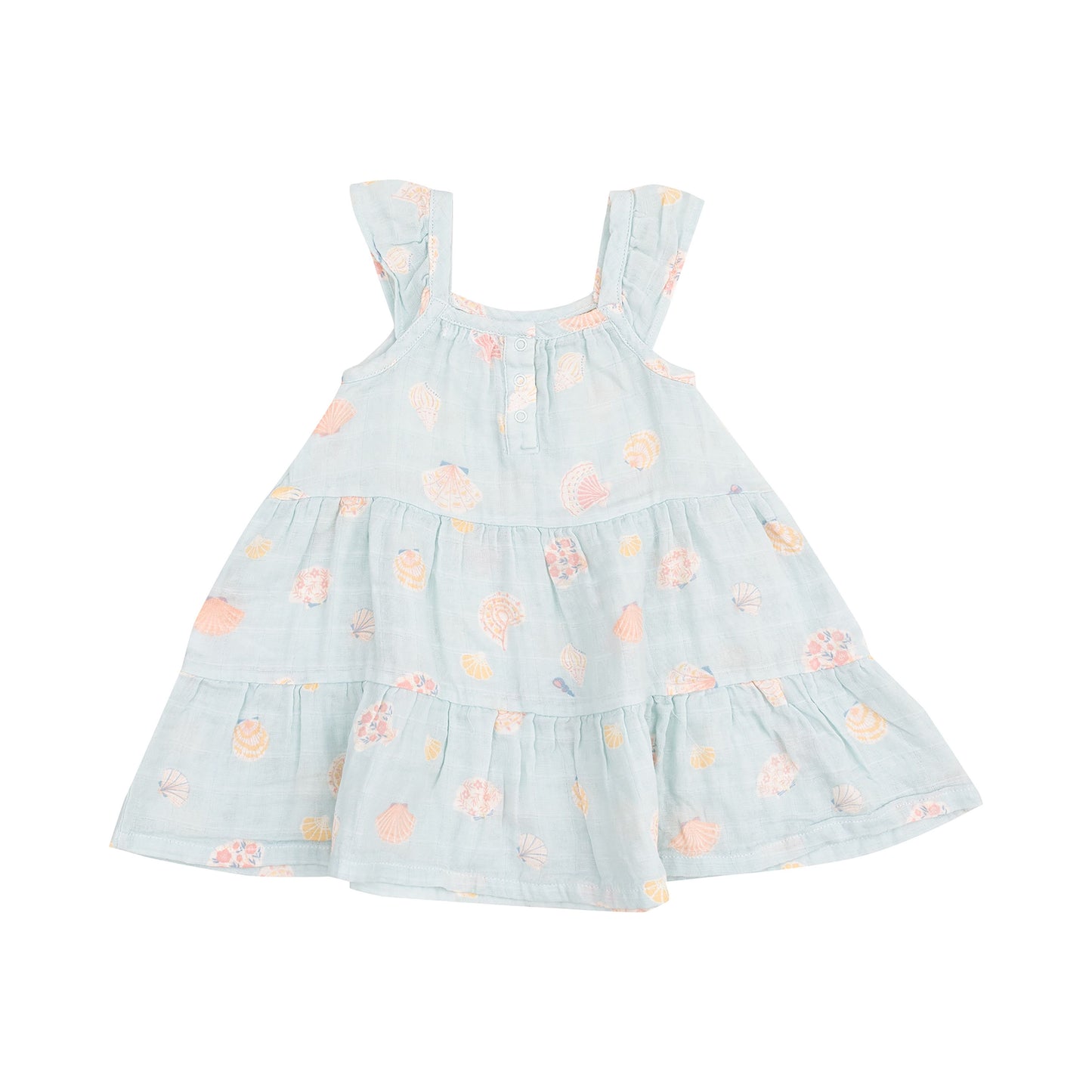 Angel Dear Pretty Seashells Twirly Sundress
