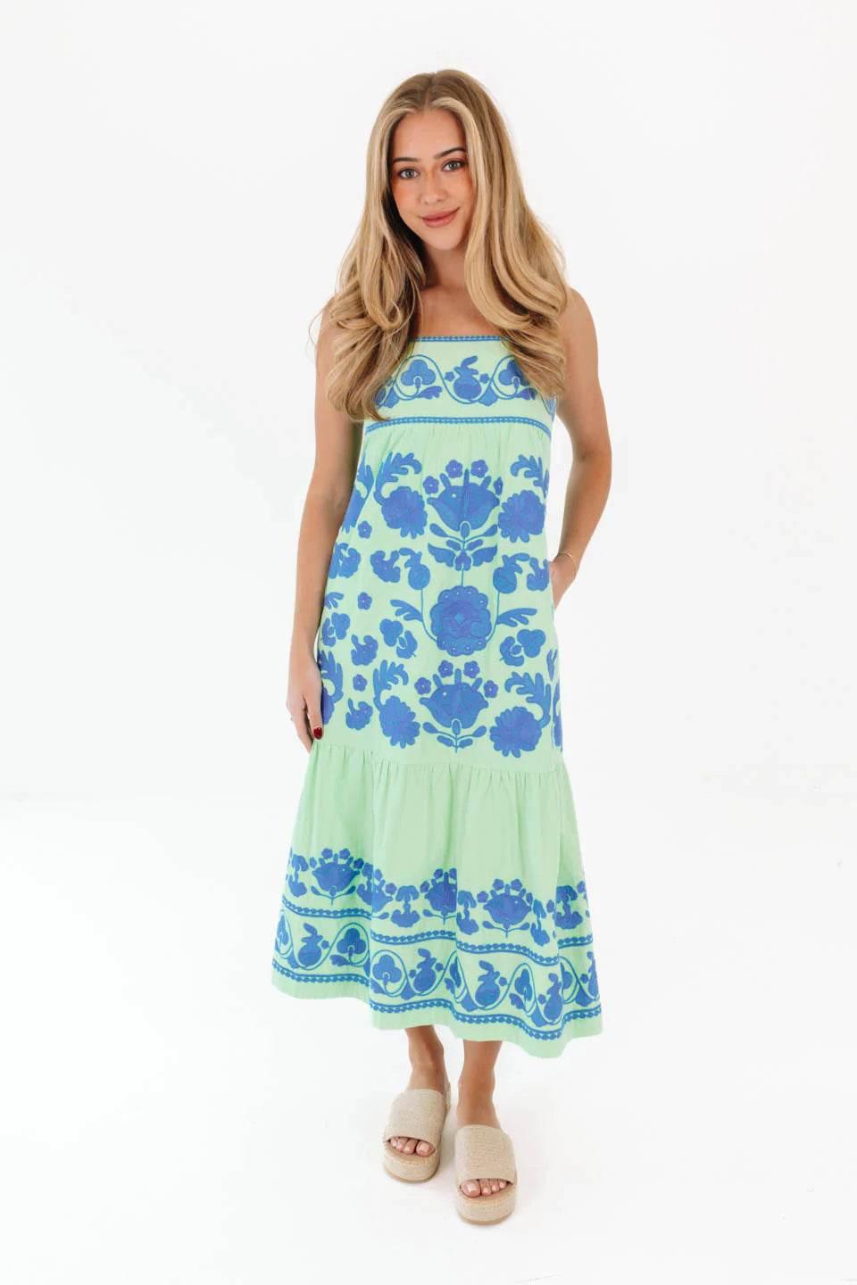 J. Marie The Landon Midi In Green