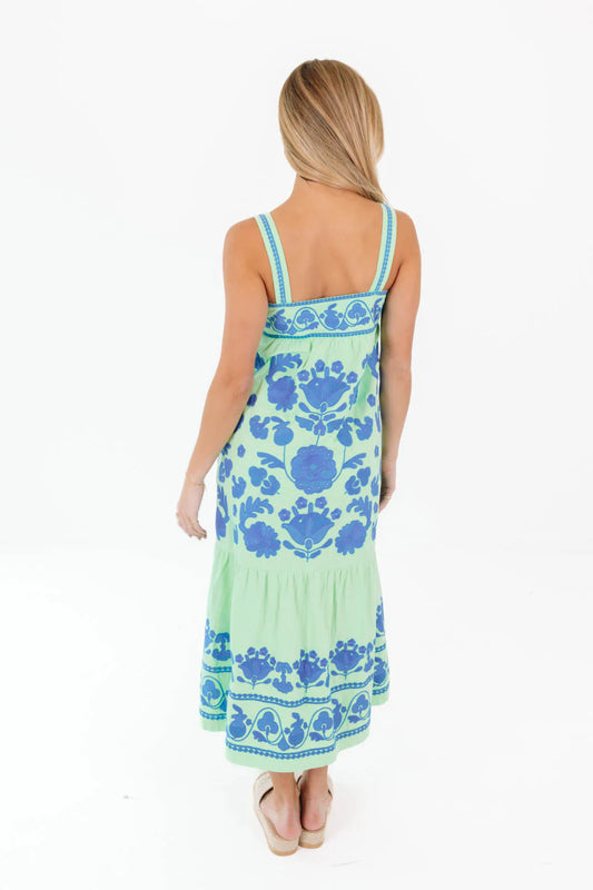 J. Marie The Landon Midi In Green