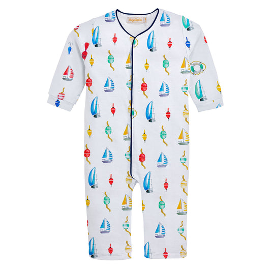 Baby Chic Lets Go Fishing Coverall