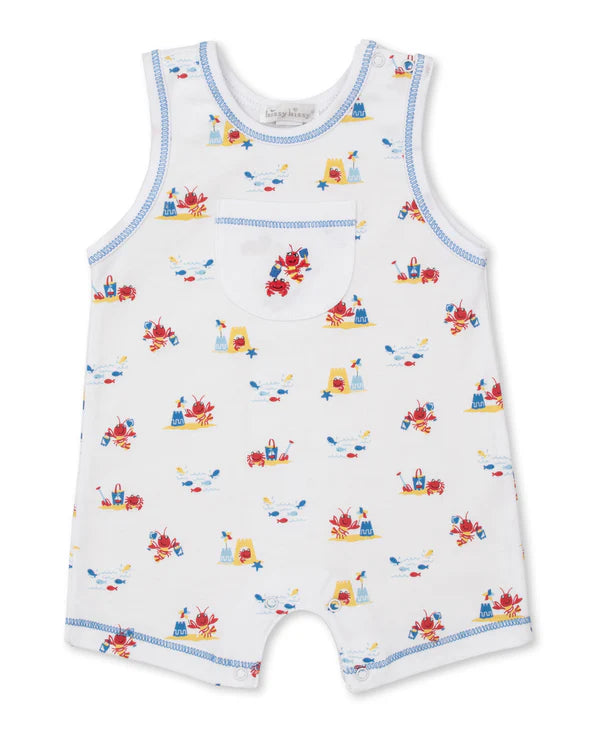Kissy Kissy Lobster Sandy Smiles Sleeveless Playsuit