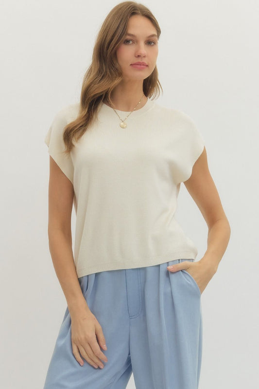 Marley Top In Cream
