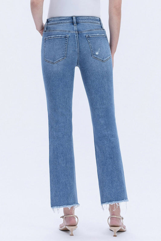 Melissa Mid Rise Straight Jeans