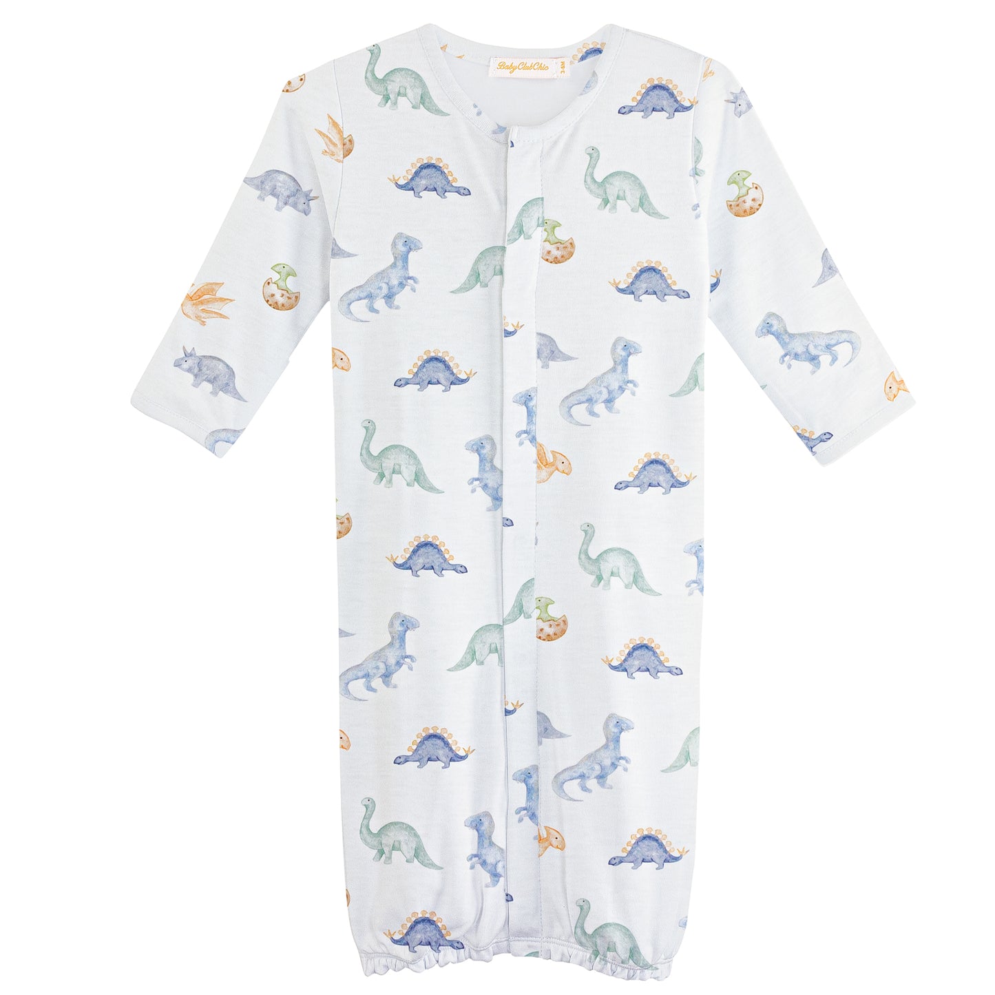 Baby Chic Dino Gown
