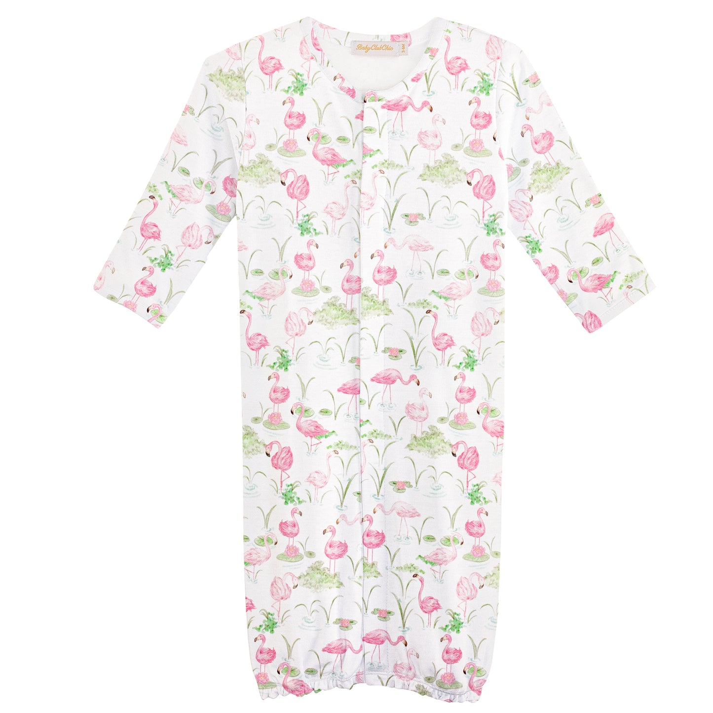 Baby Club Chic Flamingo Paradise Convertible Gown