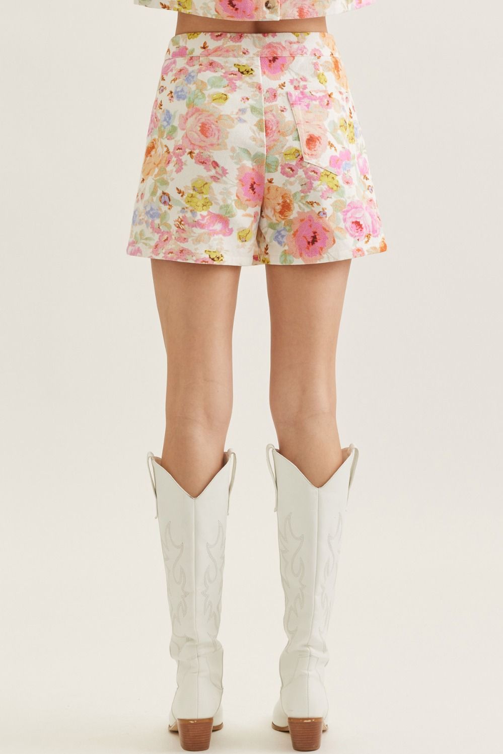 Pastel Bloom Skort